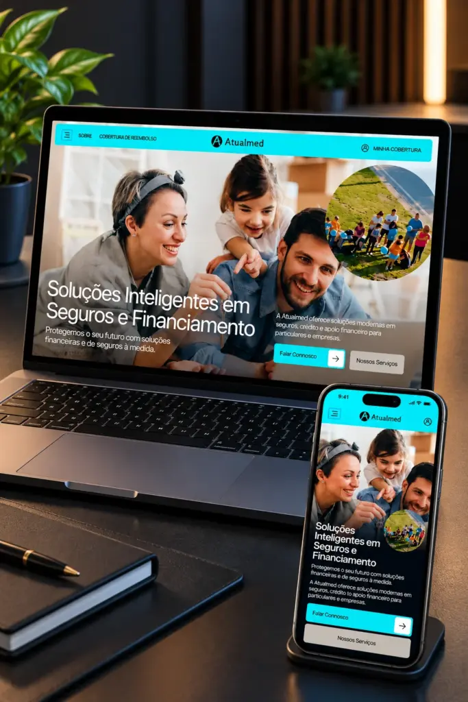 Atualmed — Insurance & Financial Services Website